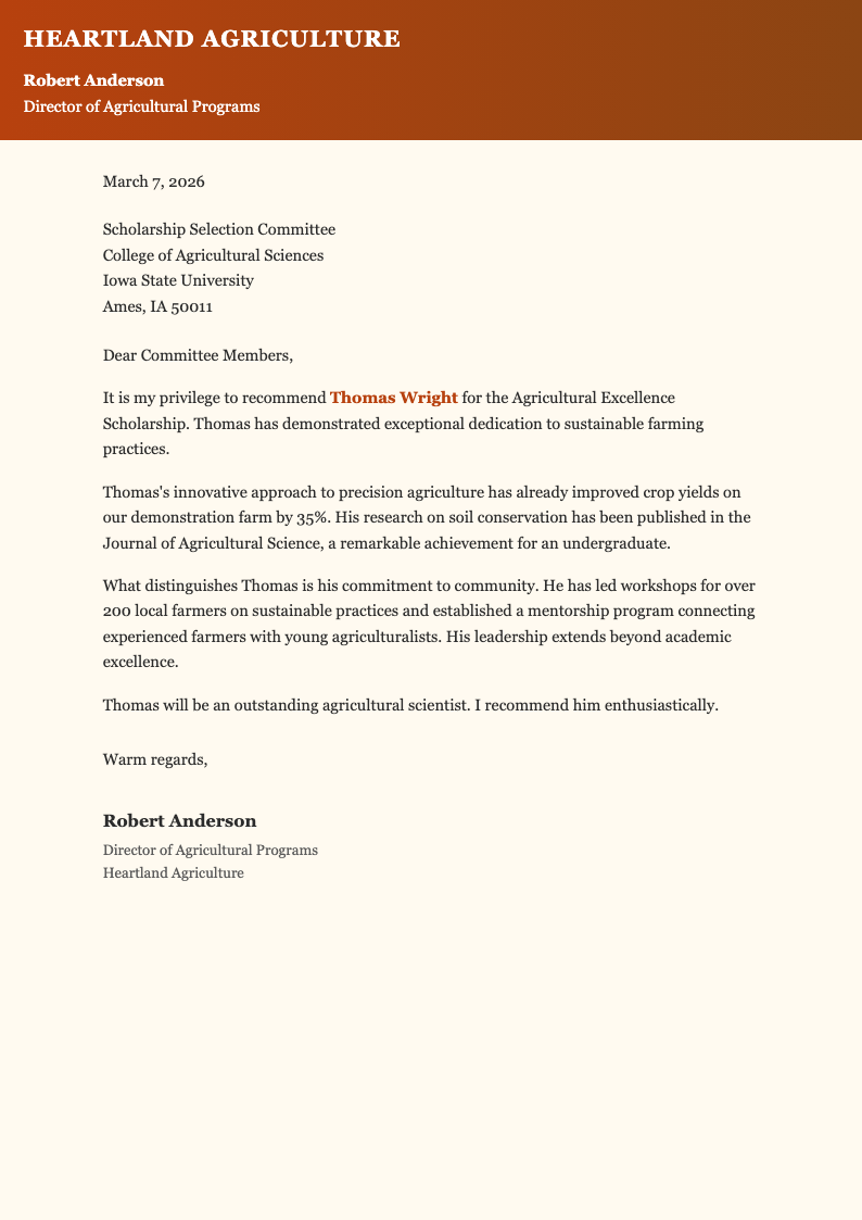 Autumn rust recommendation